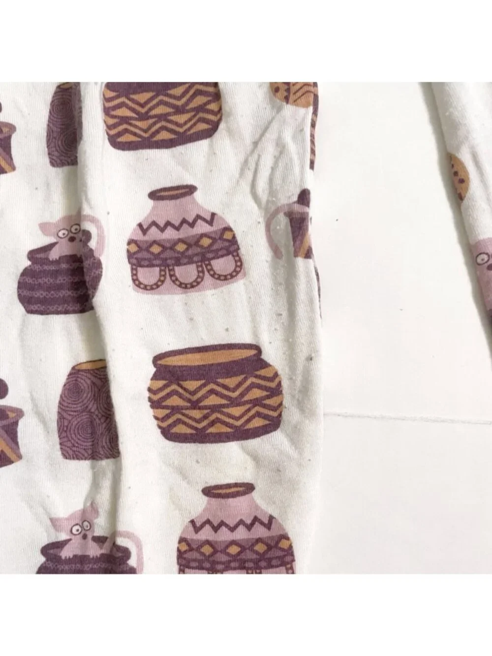 Kickee Pants Egyptian Cat Pajamas, Size 14